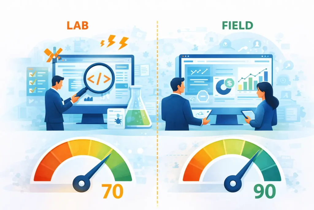 Lab vs Field Data